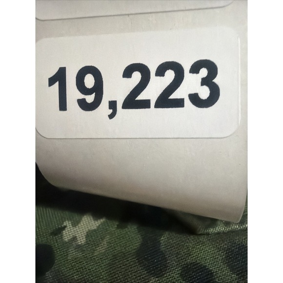 Levis 469 Loose Shorts Jeans Mens W30 L12 Olive Green Camo Camouflage 100%Cotton - Picture 12 of 12